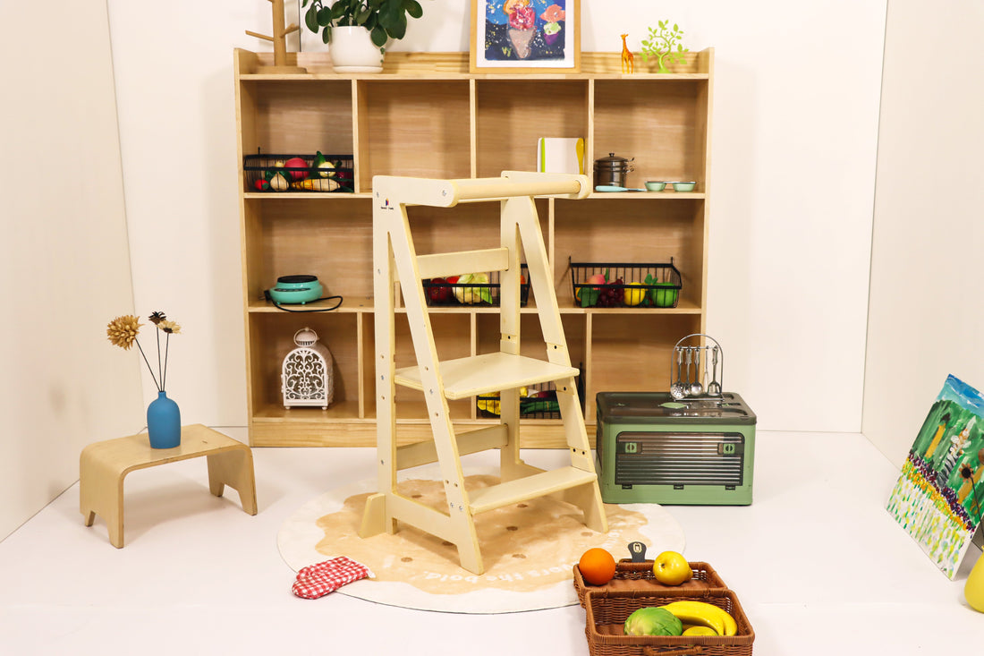 Beyond a Kitchen Stool: Safe Boost for Growing Helpers