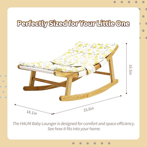 Damoch Family® Baby Relax Helper - Gentle Rocker & Recliner for Infants to Toddlers (3 Months to 3 Years), Soothing Baby Lounger with 100lbs Weight Limit, Relaxing Non-Electric Bouncer for Calm Naps - Damoch Family